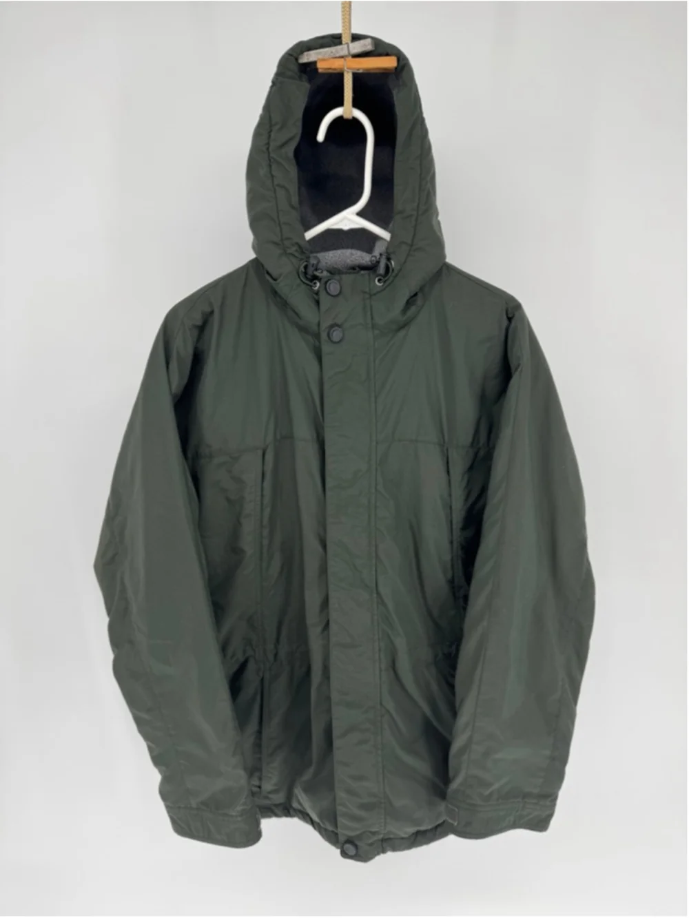 Eddie Bauer Men's Performance Jacket Large Green Gray - Picture 1 of 6